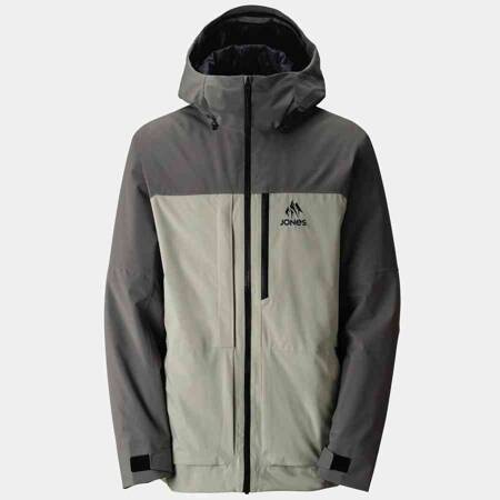 JONES Men's MTN Surf Recycled Jacket 2025 | kurtka snowboard / splitboard | 20K/20K | 2L | smoke grey