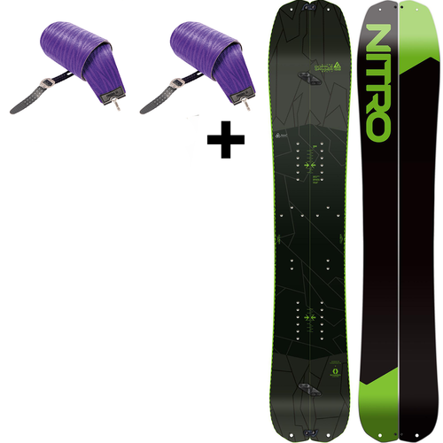 NITRO Doppleganger 2025 + Vertical by KOHLA | splitboard + foki | 156cm / 160cm