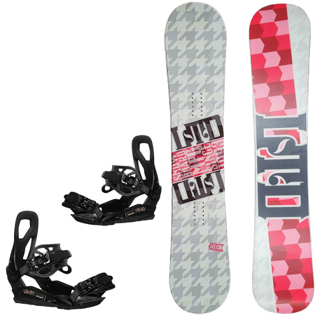 ZESTAW: LTD MFG mellow CAMBER 141cm RAGE / SP RX540 r. S/M | snowboard + wiązania