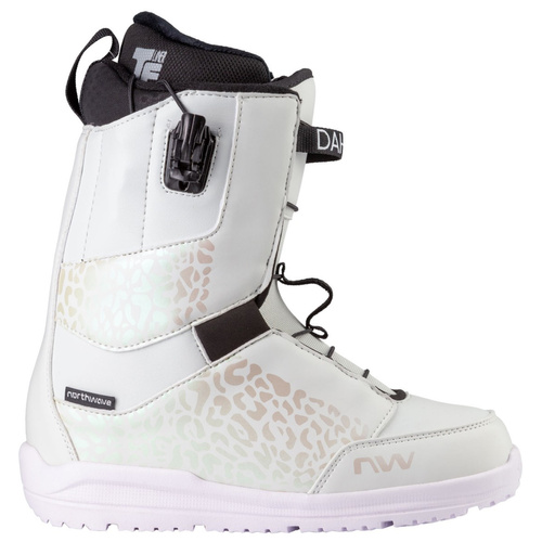 NORTWAVE Dahlia SLS TF | damskie buty snowboardowe | white / iridescent