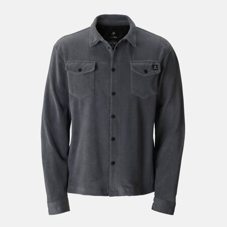 Bluza / koszula JONES Men's December Recycled Fleece Shirt | stone gray