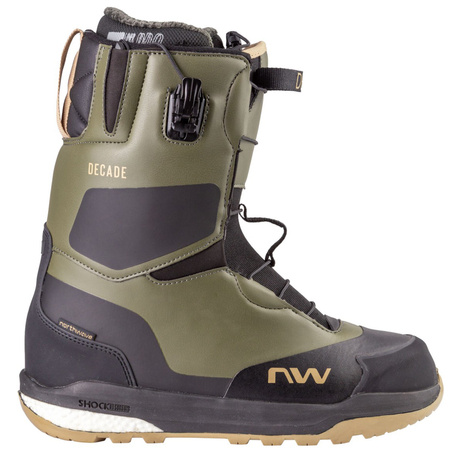 Buty snowboardowe NORTHWAVE Decade SLS 2023 | TF PRO Liner | green forest / black