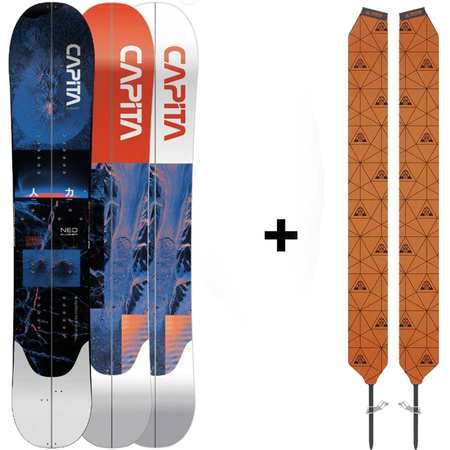 CAPITA Neo Slasher 2023 + UNION Climbing Skins by MONTANA | splitboard + foki | 151cm