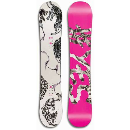 Damska deska snowboardowa YES x LOBSTER Hel Yes 2025 | 152cm