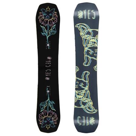 Damska deska snowboardowa YES x LOBSTER Rival 2025 | 152cm