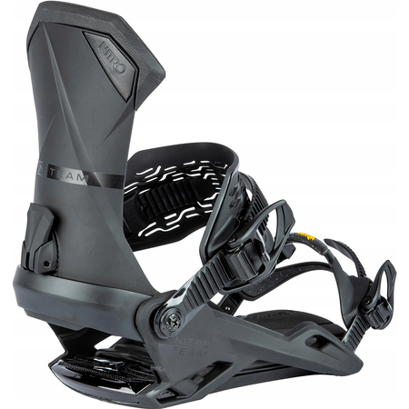 NITRO Team 2025 | wiązania snowboardowe | VIBRAM | ultra black | THE AWARD-WINNING ALL-MOUNTAIN INTERFACE