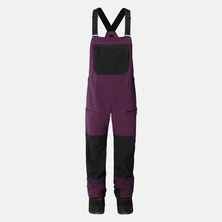 Spodnie snowboard / splitboard JONES Men's MTN Surf Recycled Bibs | 2L | 20K/20K | deep purple