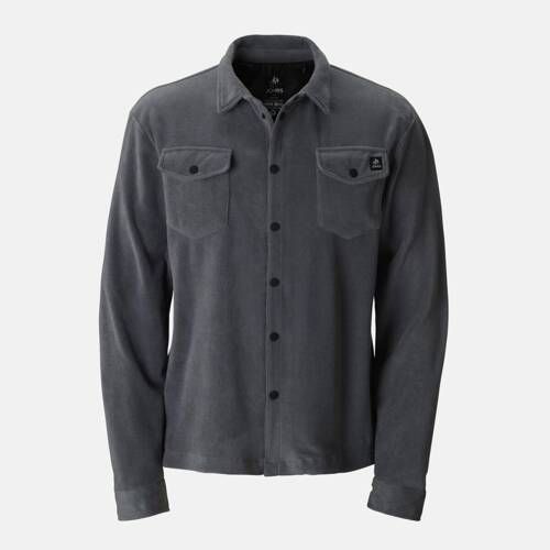 Bluza / koszula JONES Men's December Recycled Fleece Shirt 2025 | stone gray