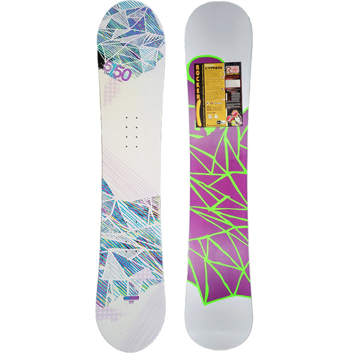 Damska deska snowboardowa 5150 Cypress RadRock ROCKER | white | 140cm