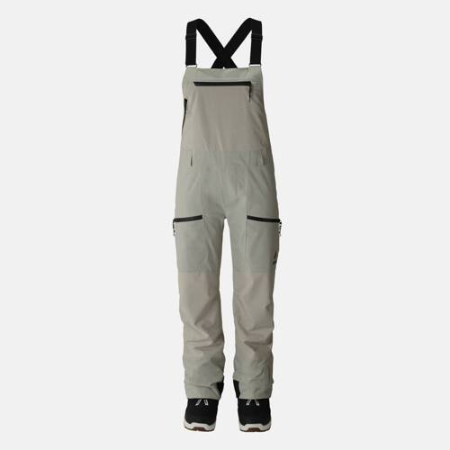 Damskie spodnie snowboard / splitboard JONES Women's MTN Surf Recycled Bibs | 2L | 20K/20K | smoke grey