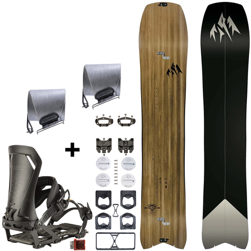 ZESTAW 2025: JONES Hovercraft 3D 2.0 & POMOCA Pre-Cut Nomad + NITRO Vertical ST x SPARK R&D & pucks | THE EVOLVED BACKCOUNTRY RACER!