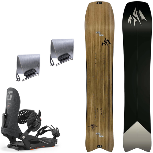 ZESTAW: splitboard JONES Hovercraft 3D 2.0 2025 & foki POMOCA + wiązania UNION Charger FC CARBON | THE EVOLVED BACKCOUNTRY RACER!